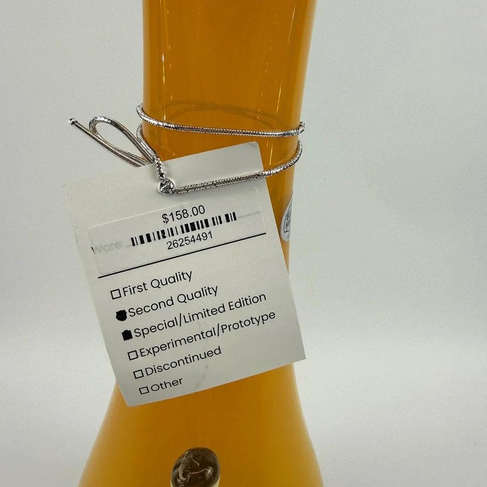 Blenko 2025 WV Day Companion Vase Holler Song Citrine Swung Vase Whistle Pull